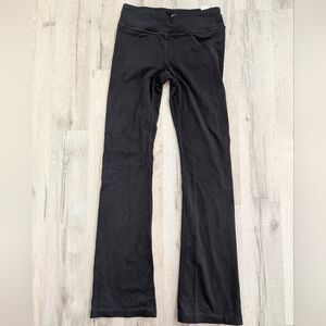 Athleta Girl Black Chit Chat Straight Leg 2.0 Pants, Medium 8-10Y (V4)